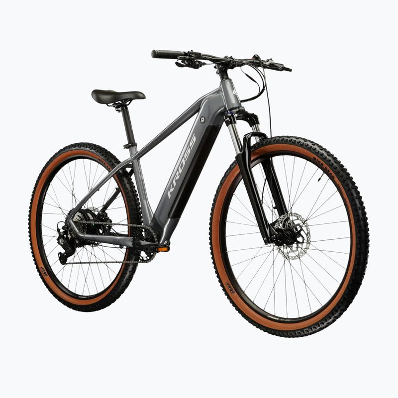 Elektromos kerékpár KROSS Hexagon Boost 1.0 522Wh grey/grey/gloss 2