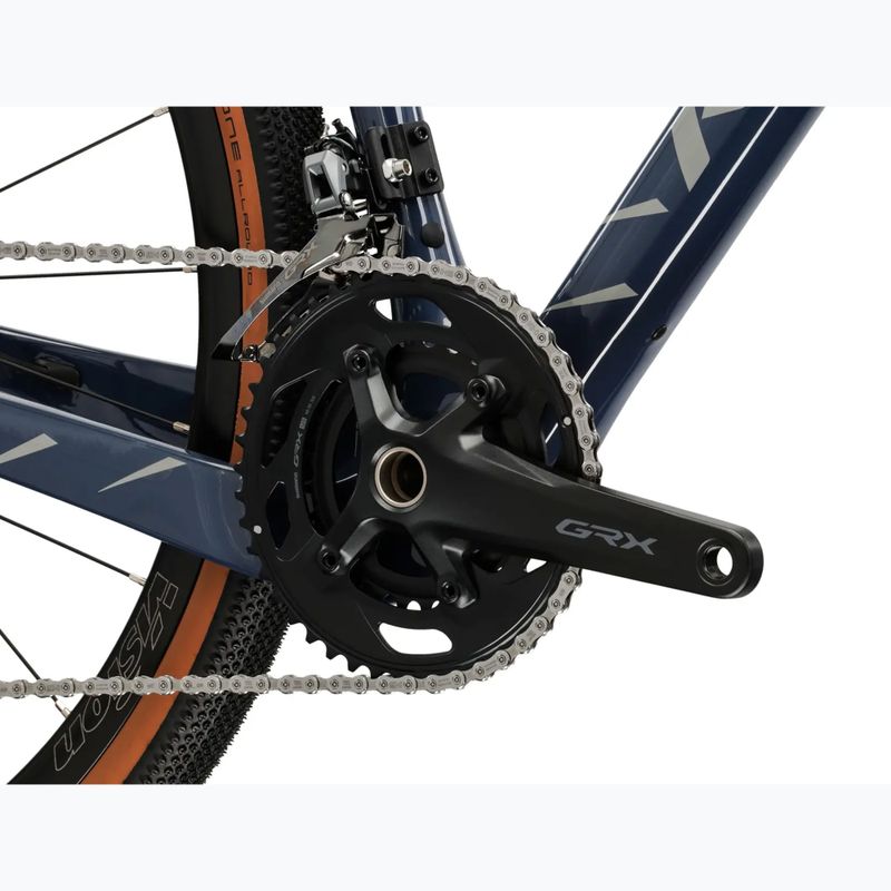 Gravel kerékpár KROSS Esker 8.0 navy/blue/gloss 10