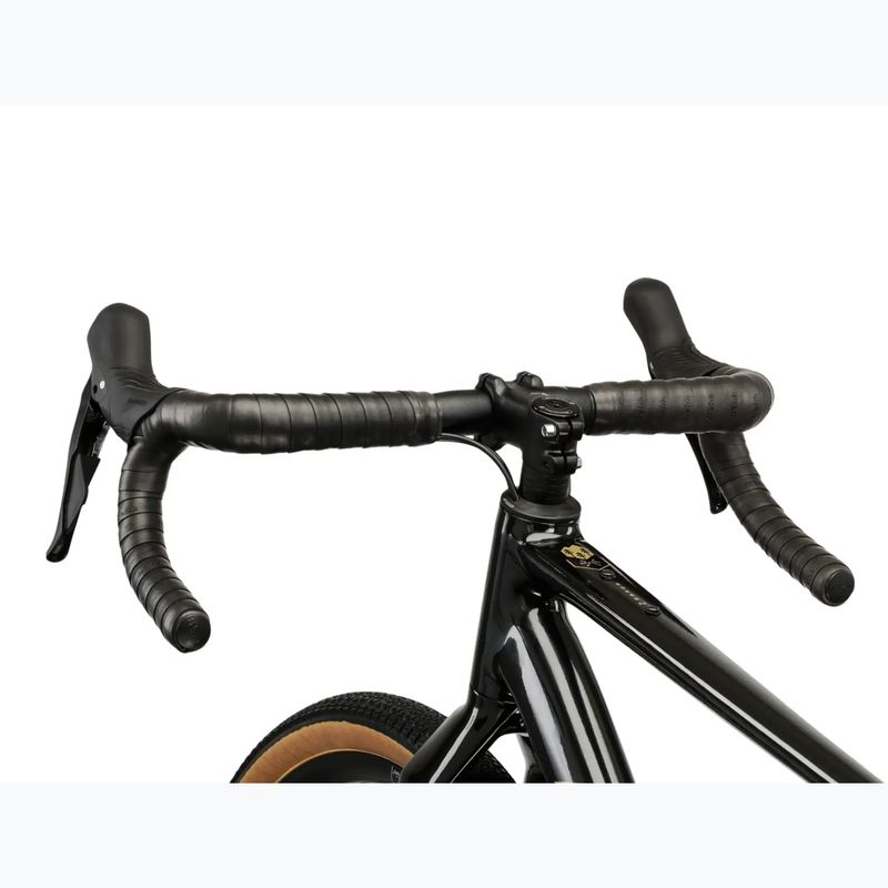Gravel kerékpár KROSS Esker 6.0 black/gold/gloss 4