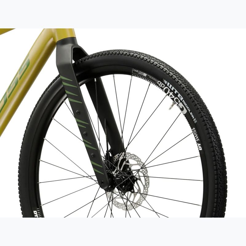 Gravel kerékpár KROSS Esker 6.0 brown/green/matte 6