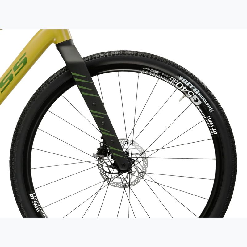 Gravel kerékpár KROSS Esker 6.0 brown/green/matte 7
