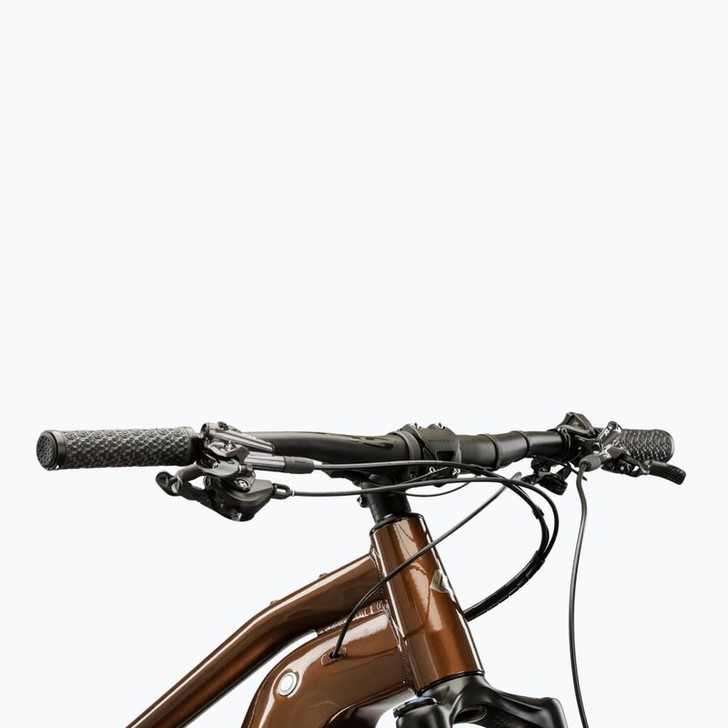 Férfi elektromos kerékpár KROSS Grist Boost 3.0 el. 630 Wh  brown/black/gloss 4