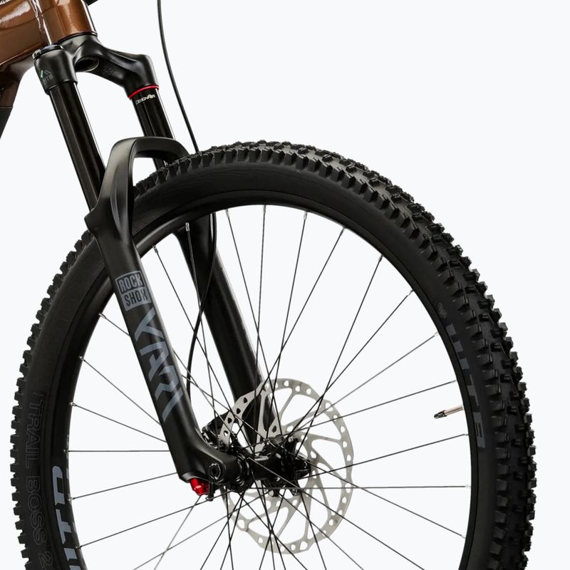 Férfi elektromos kerékpár KROSS Grist Boost 3.0 el. 630 Wh  brown/black/gloss 5