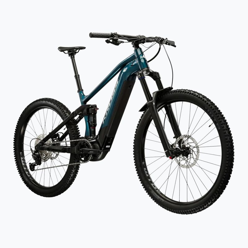 Elektromos kerékpár KROSS Grist Boost 2.0 el. 630 Wh turquoise/black/glossy 2