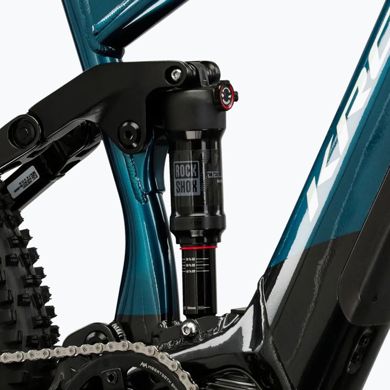 Elektromos kerékpár KROSS Grist Boost 2.0 el. 630 Wh turquoise/black/glossy 11