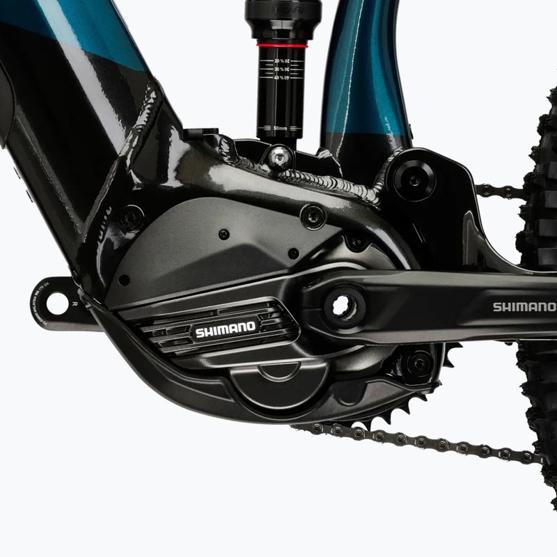 Elektromos kerékpár KROSS Grist Boost 2.0 el. 630 Wh turquoise/black/glossy 12