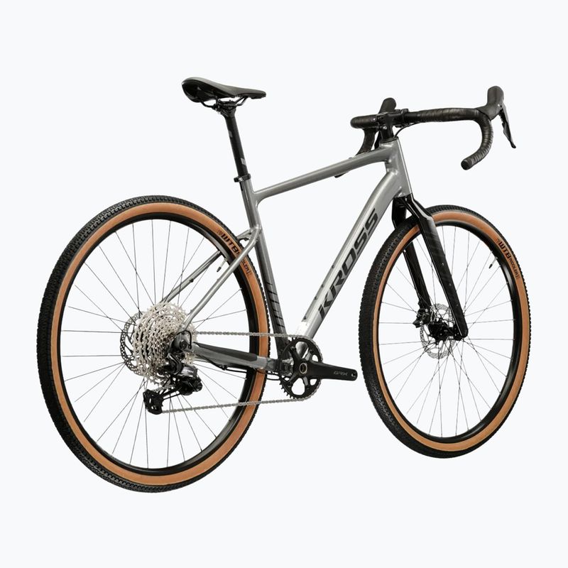 Gravel kerékpár KROSS Esker 5.0 grey/graphite 3