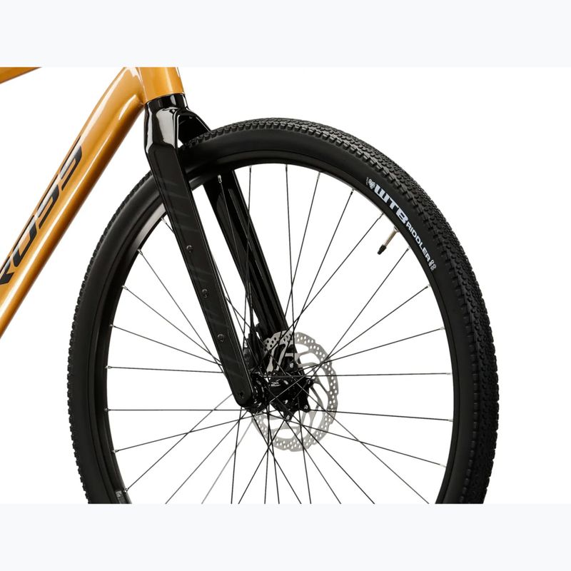 Gravel kerékpár KROSS Esker 5.0 gold/graphite 6