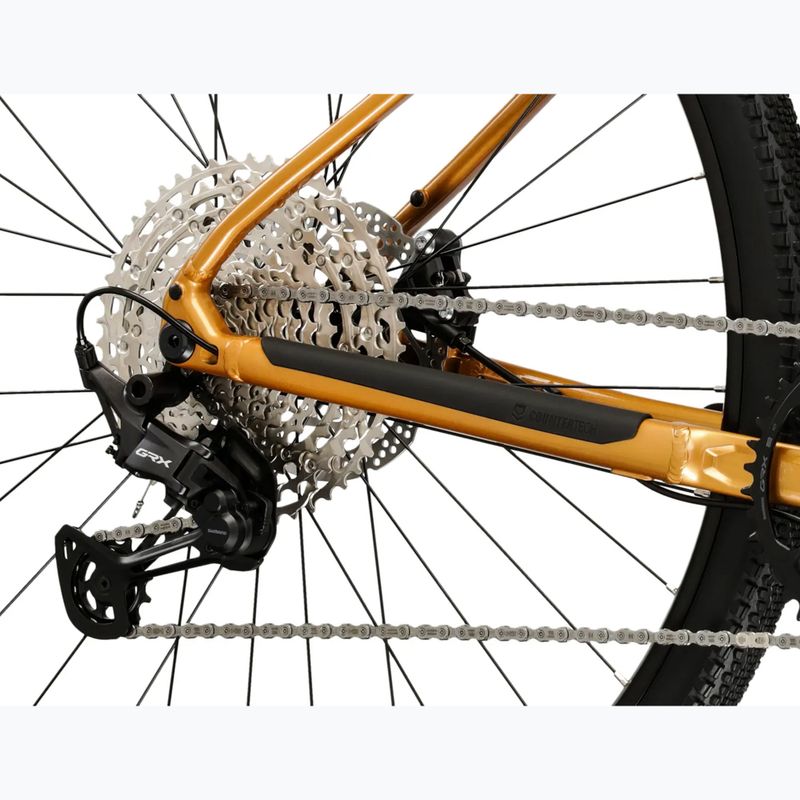 Gravel kerékpár KROSS Esker 5.0 gold/graphite 9