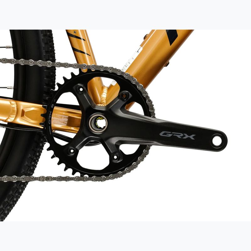 Gravel kerékpár KROSS Esker 5.0 gold/graphite 11
