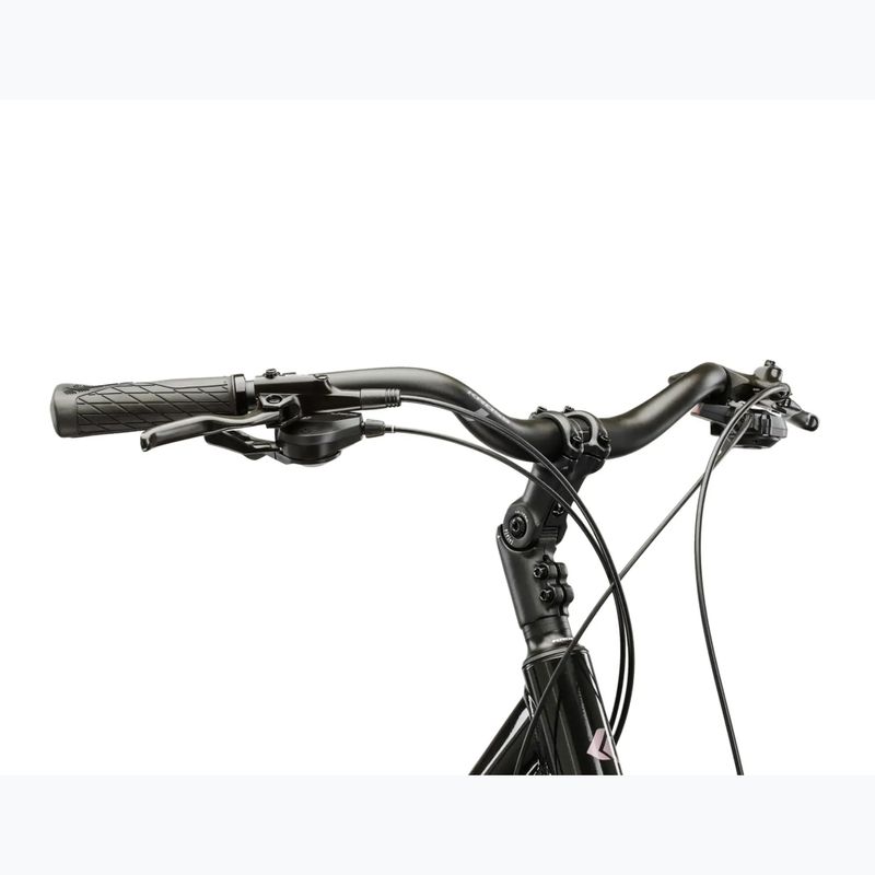 Női trekking kerékpár KROSS Trans 7.0 In black/pink/gloss 4