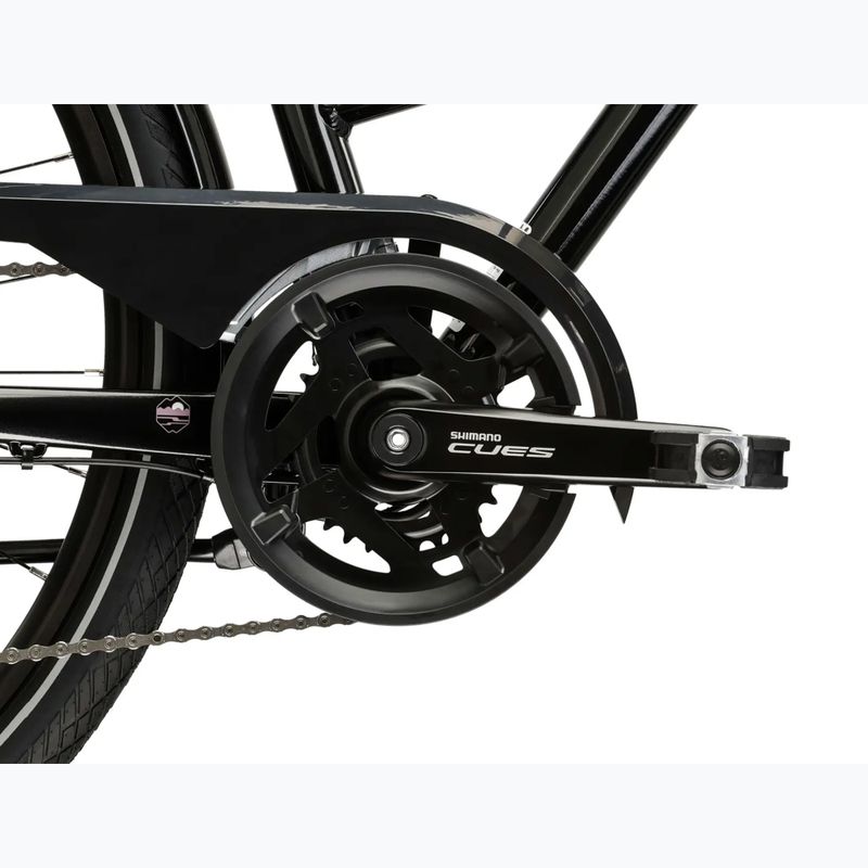 Női trekking kerékpár KROSS Trans 7.0 In black/pink/gloss 10