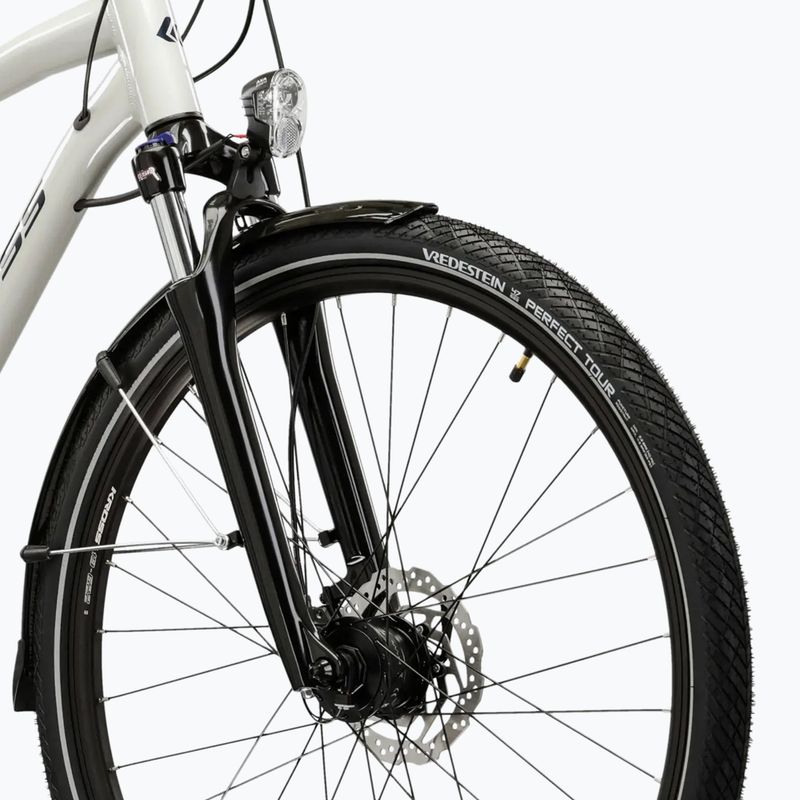 Trekking kerékpár KROSS Trans 5.0 grey/navy blue/gloss 5