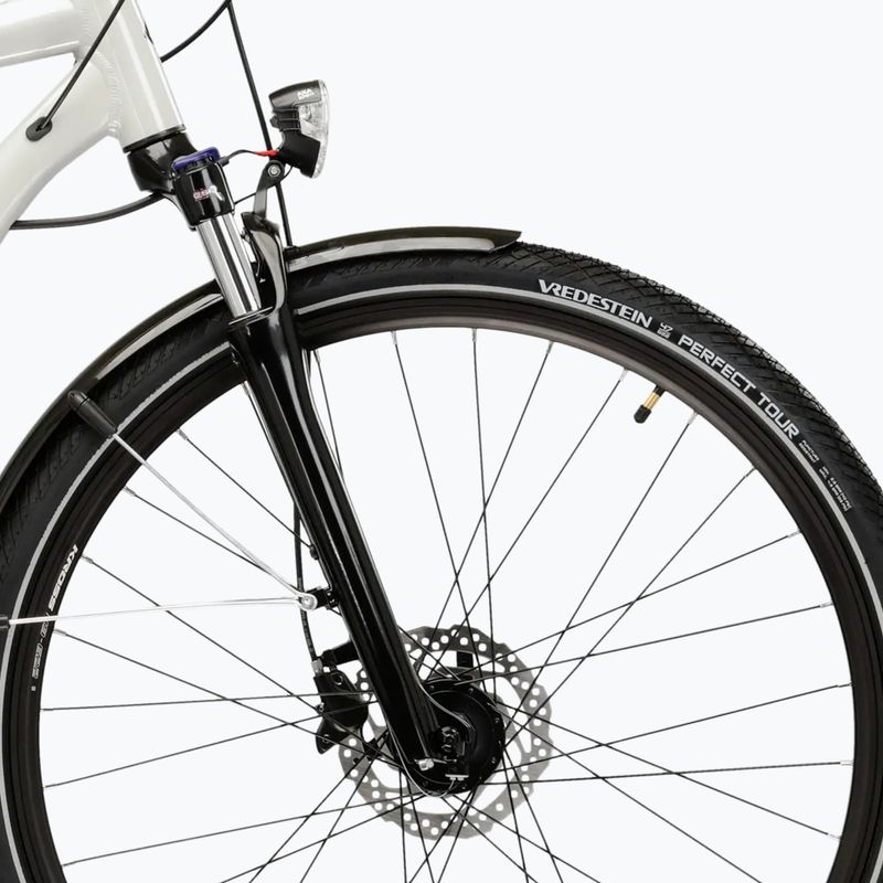 Trekking kerékpár KROSS Trans 5.0 grey/navy blue/gloss 6
