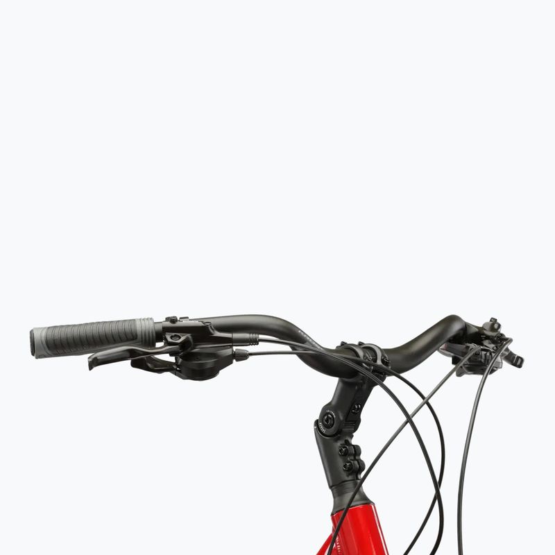 Női trekking kerékpár KROSS Trans 5.0 In red/silver/gloss 4