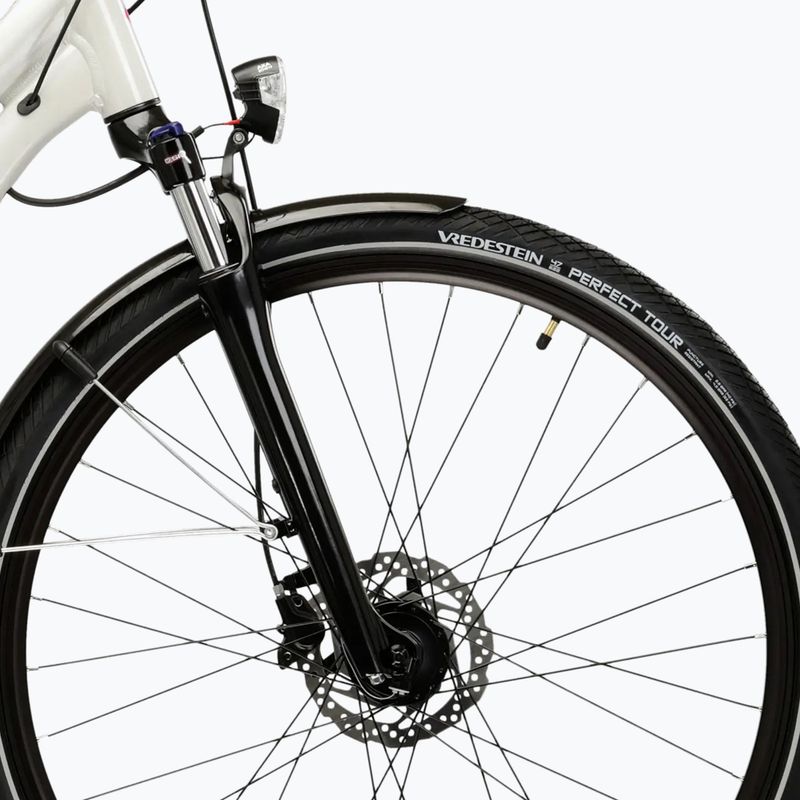 Női trekking kerékpár KROSS Trans 5.0 In grey/pink/gloss 6