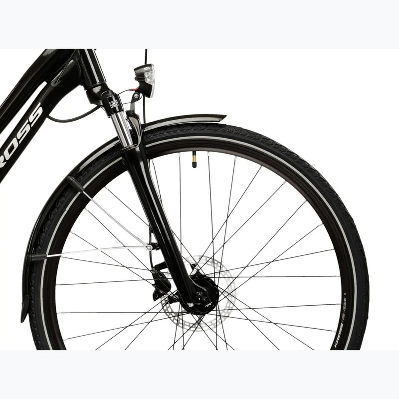 Női trekking kerékpár KROSS Trans 4.0 In black/silver/gloss 6