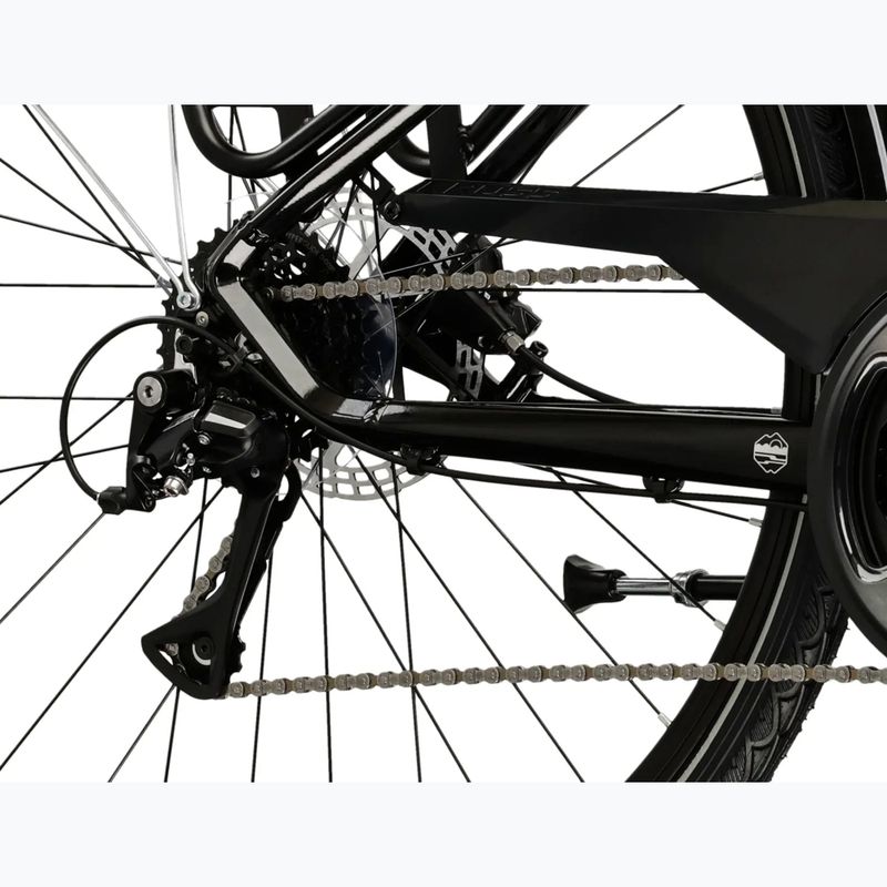 Női trekking kerékpár KROSS Trans 4.0 In black/silver/gloss 8