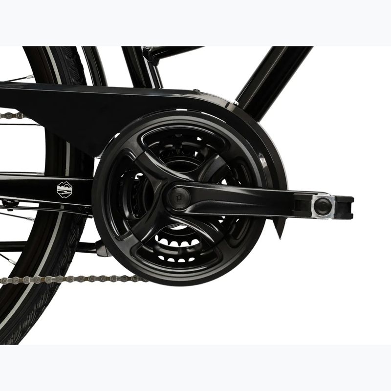 Női trekking kerékpár KROSS Trans 4.0 In black/silver/gloss 10