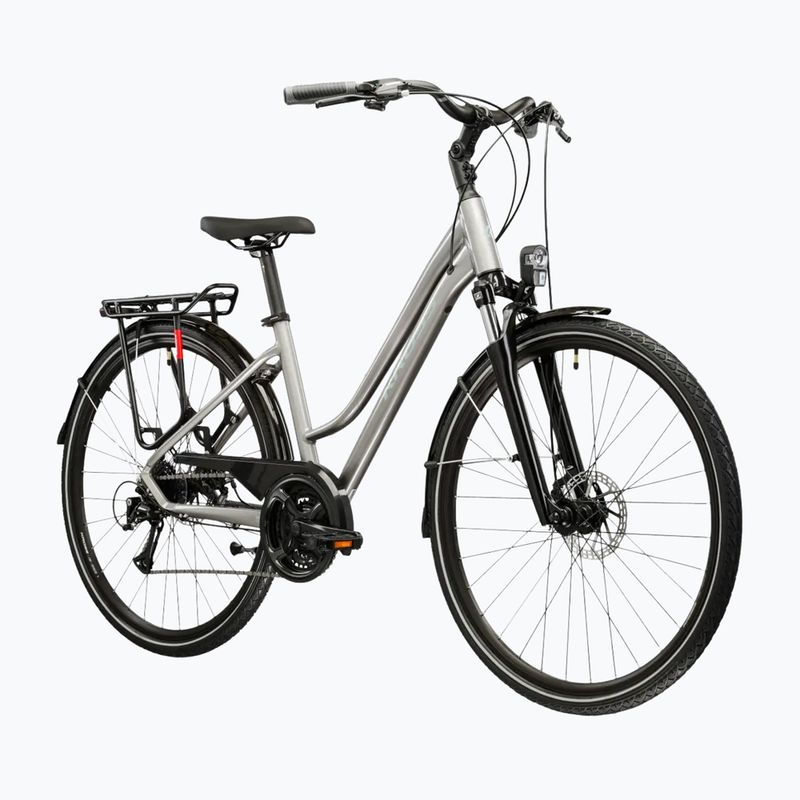 Női trekking kerékpár KROSS Trans 3.0 In silver/gray/gloss 2