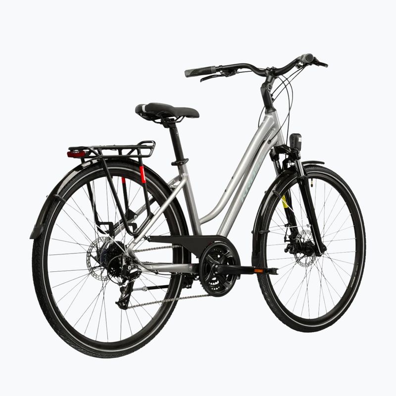 Női trekking kerékpár KROSS Trans 3.0 In silver/gray/gloss 3