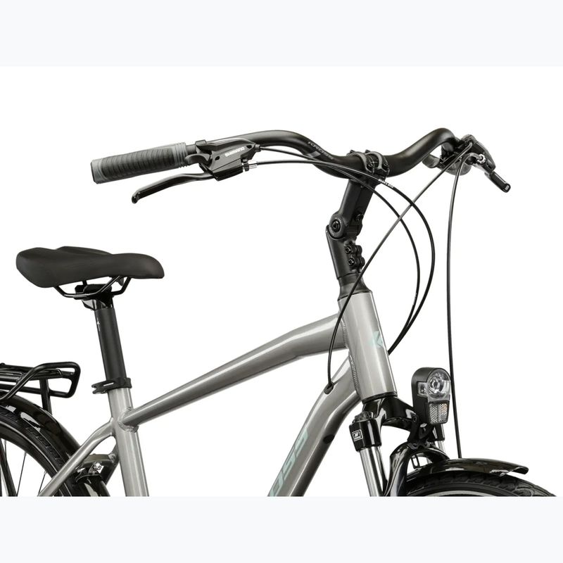 Férfi trekking kerékpár KROSS Trans 3.0 silver/blue/gloss 4