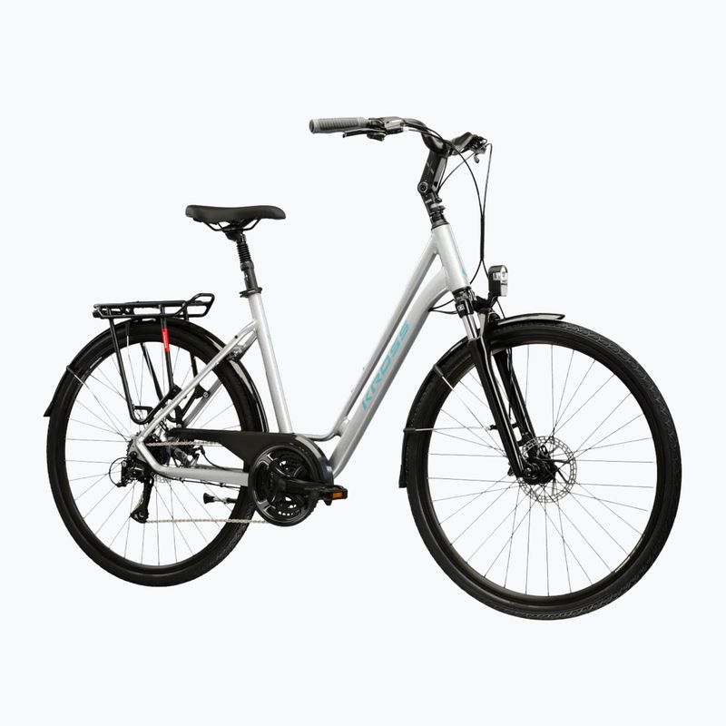 Városi kerékpár KROSS Sentio 3.0 silver/steel/gloss 2