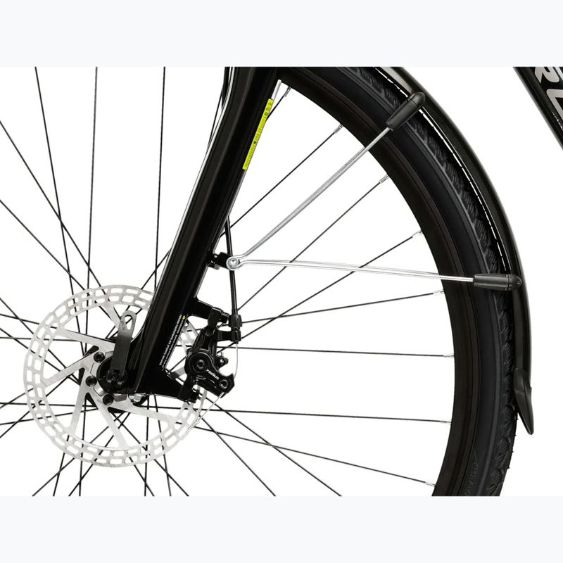 Városi kerékpár KROSS Sentio 3.0 black/silver/gloss 6