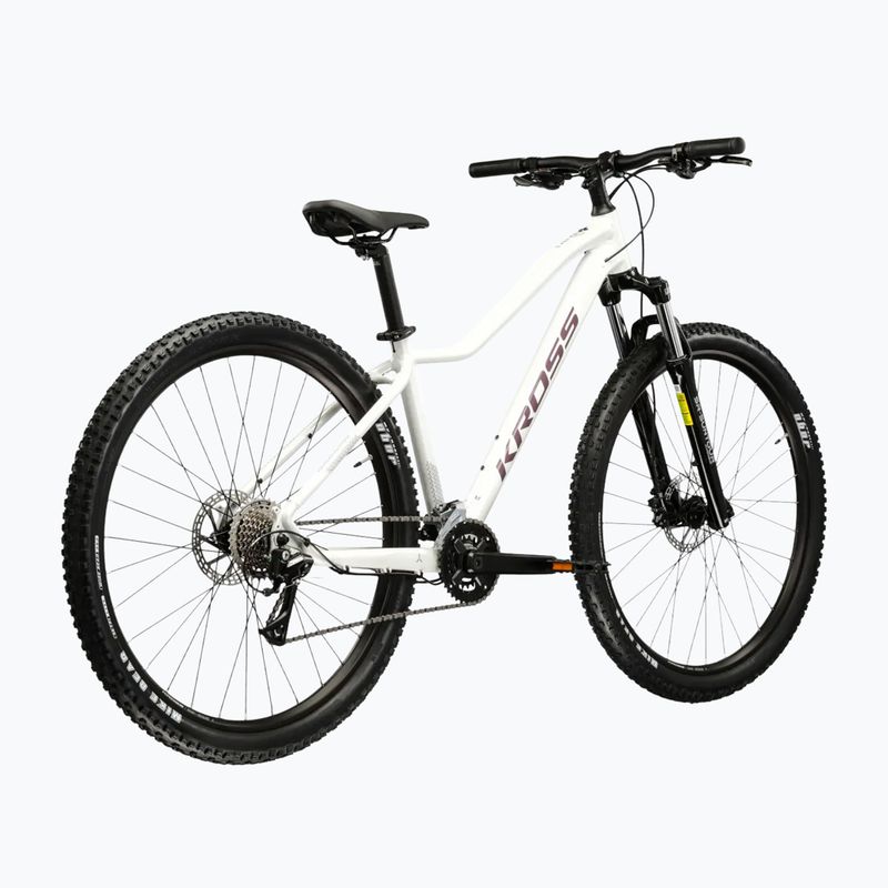 Női mountain bike KROSS Lea 4.0 W 29 white/purple/gloss 3