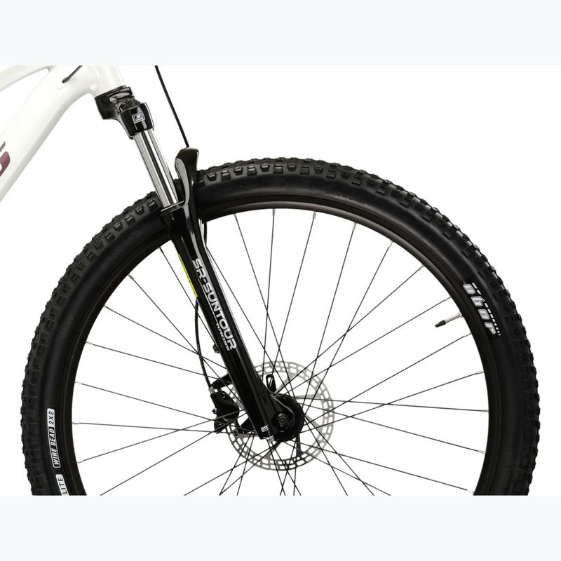 Női mountain bike KROSS Lea 4.0 W 29 white/purple/gloss 6