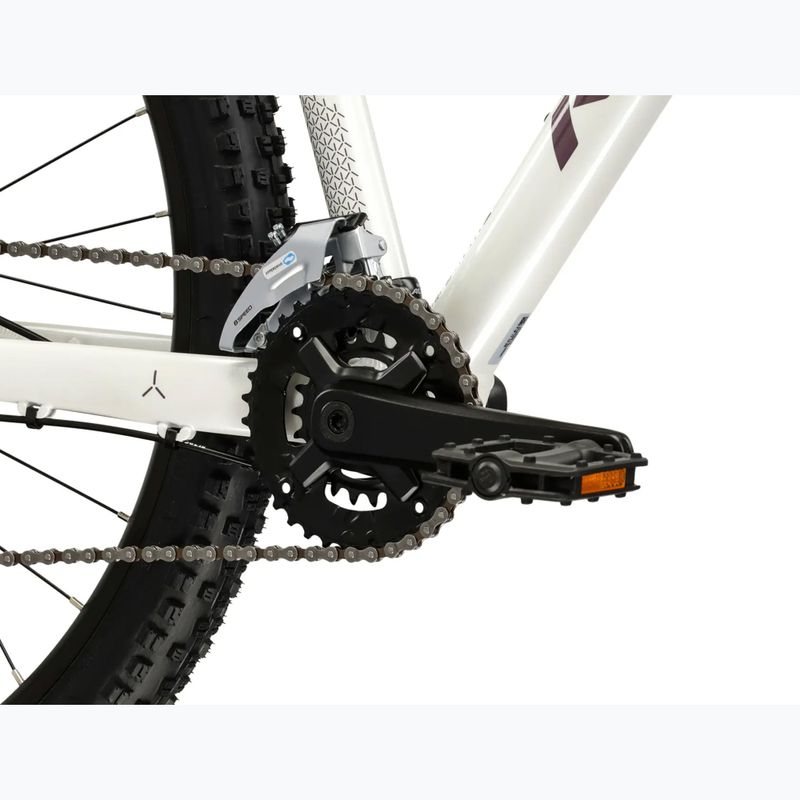 Női mountain bike KROSS Lea 4.0 W 29 white/purple/gloss 9