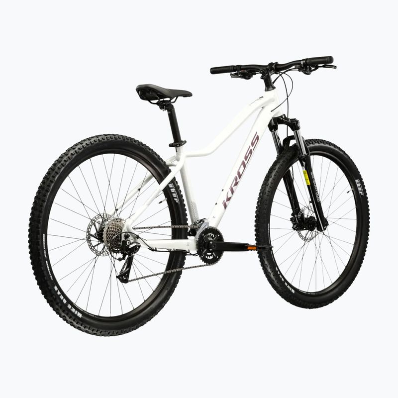 Női mountain bike KROSS Lea 4.0 In 27.5 white/purple/gloss 3