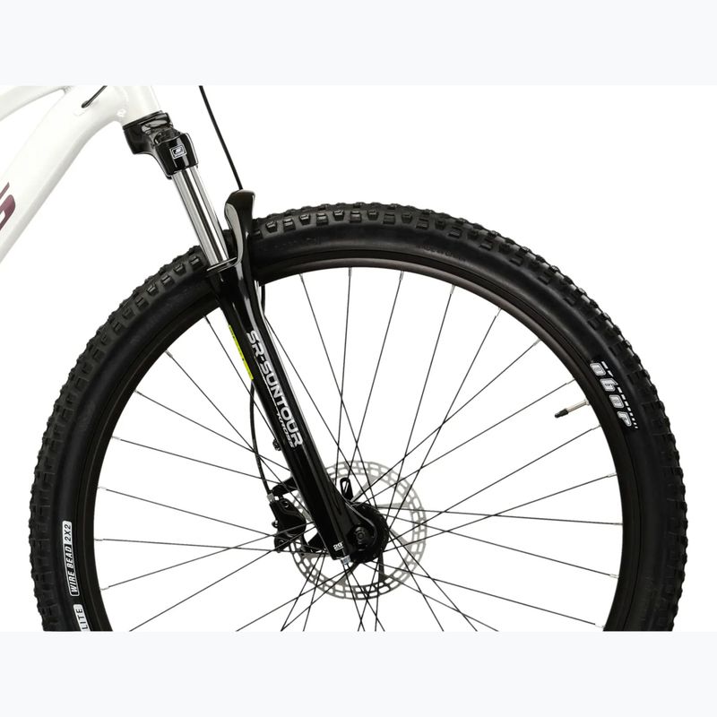 Női mountain bike KROSS Lea 4.0 In 27.5 white/purple/gloss 6
