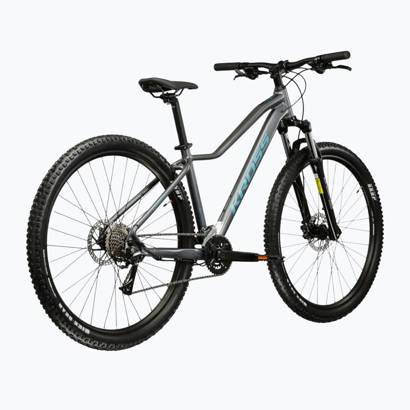 Női mountain bike KROSS Lea 4.0 In 27.5 grey/turquoise/gloss 3