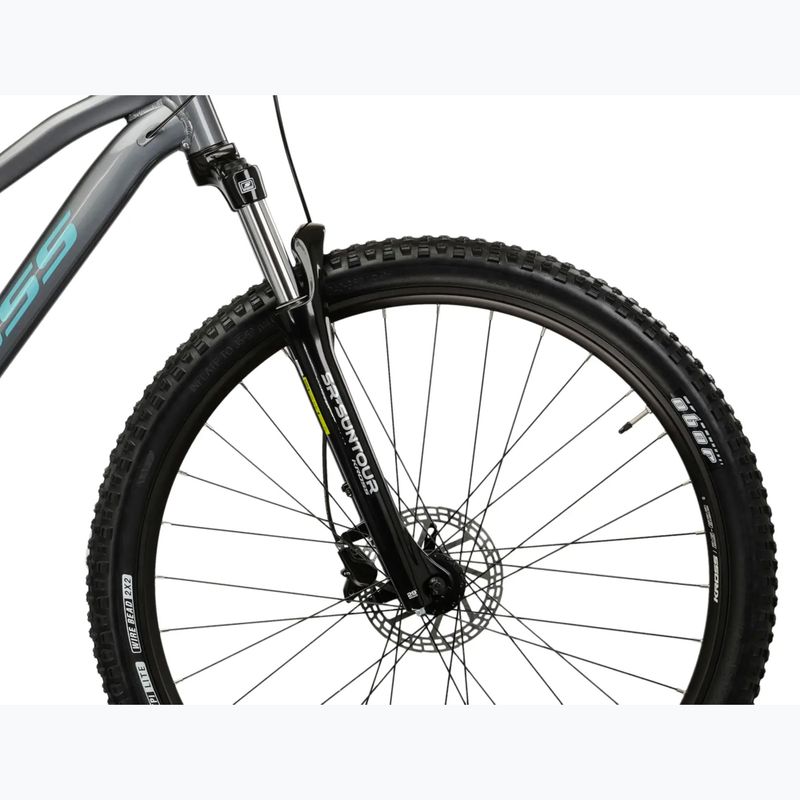 Női mountain bike KROSS Lea 4.0 In 27.5 grey/turquoise/gloss 6