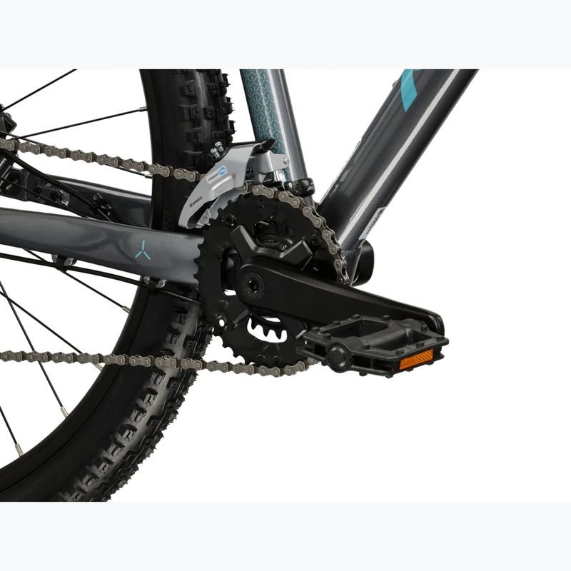 Női mountain bike KROSS Lea 4.0 In 27.5 grey/turquoise/gloss 9