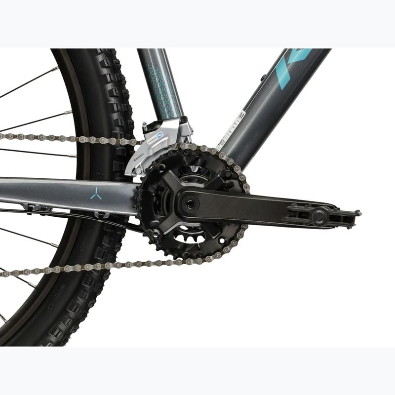 Női mountain bike KROSS Lea 4.0 In 27.5 grey/turquoise/gloss 10