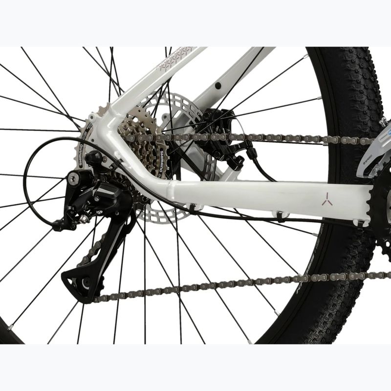 Női mountain bike KROSS Lea 3.0 W 29 white/pink/gloss 8