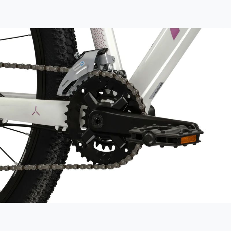 Női mountain bike KROSS Lea 3.0 W 29 white/pink/gloss 9