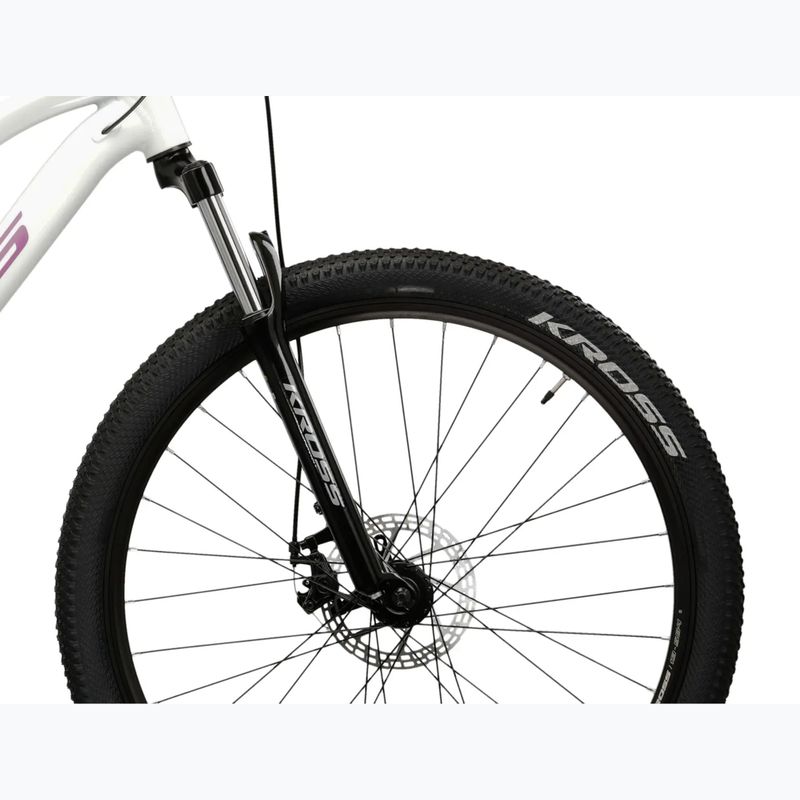 Női mountain bike KROSS Lea 3.0 in 27.5 white/pink/gloss 6