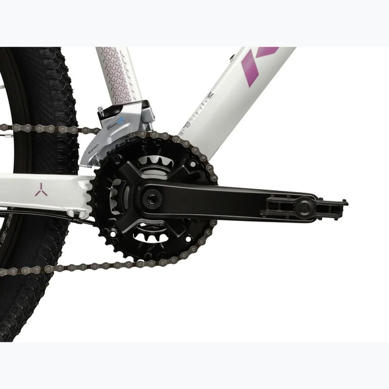 Női mountain bike KROSS Lea 3.0 in 27.5 white/pink/gloss 10