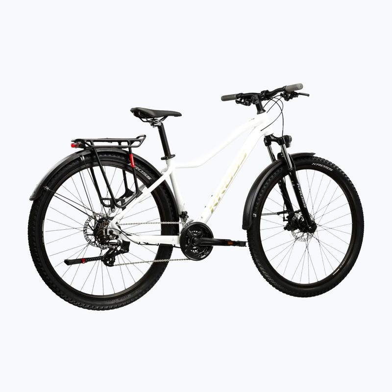 Női mountain bike KROSS Lea 2.0 Eq W 27.5 white/gold/gloss 3