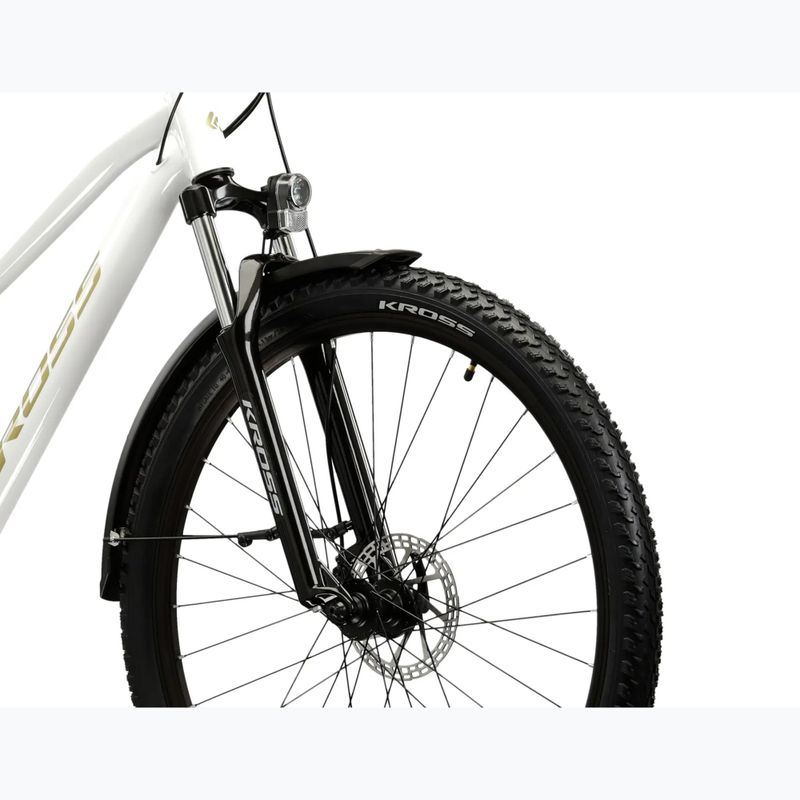 Női mountain bike KROSS Lea 2.0 Eq W 27.5 white/gold/gloss 5
