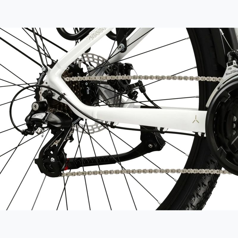 Női mountain bike KROSS Lea 2.0 Eq W 27.5 white/gold/gloss 7
