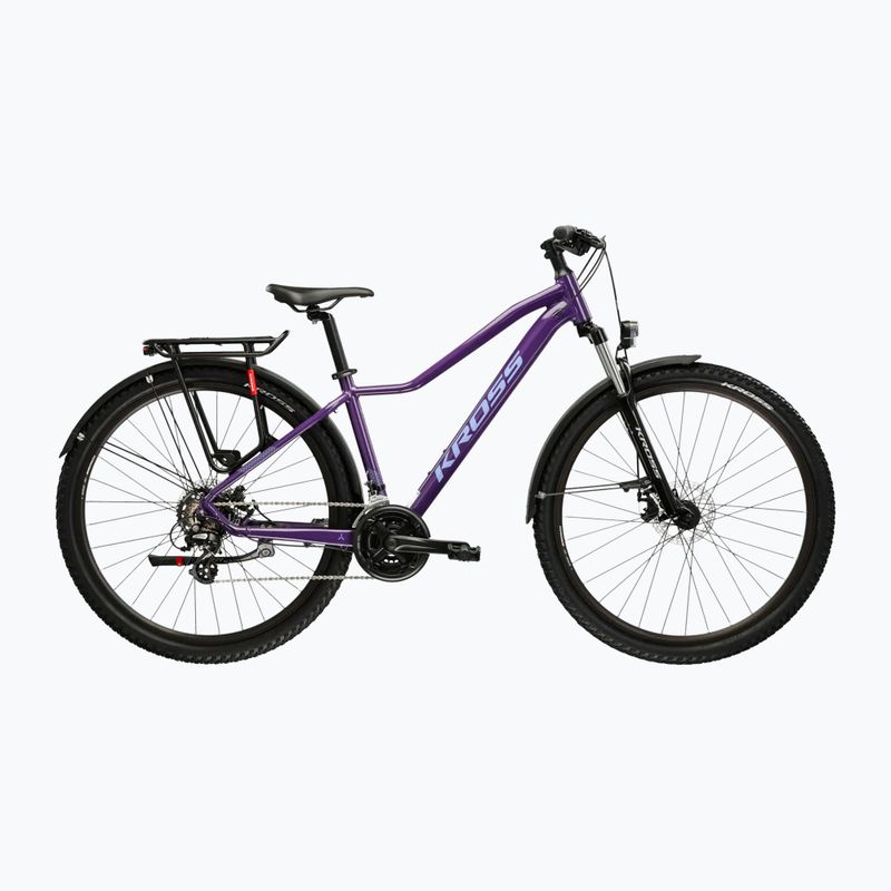 Női mountain bike KROSS Lea 2.0 Eq W 27.5 purple/purple/gloss