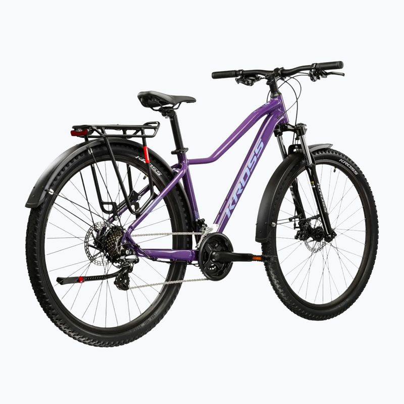 Női mountain bike KROSS Lea 2.0 Eq W 27.5 purple/purple/gloss 3