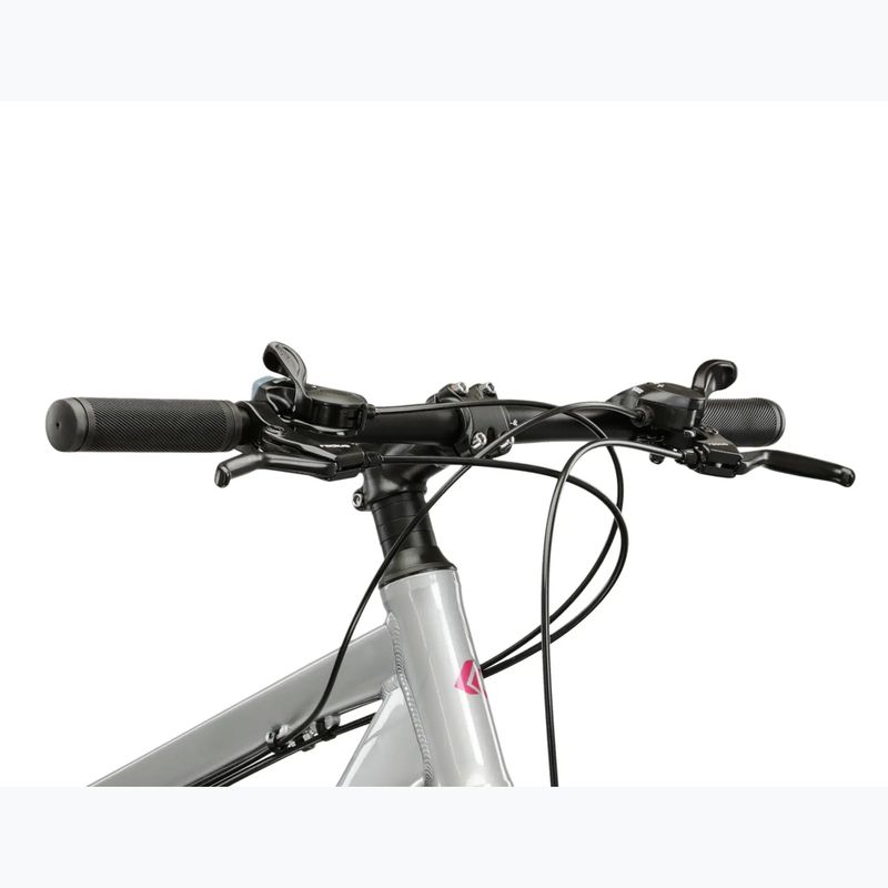 Női mountain bike KROSS Lea 1.0 silver/white/gloss 4