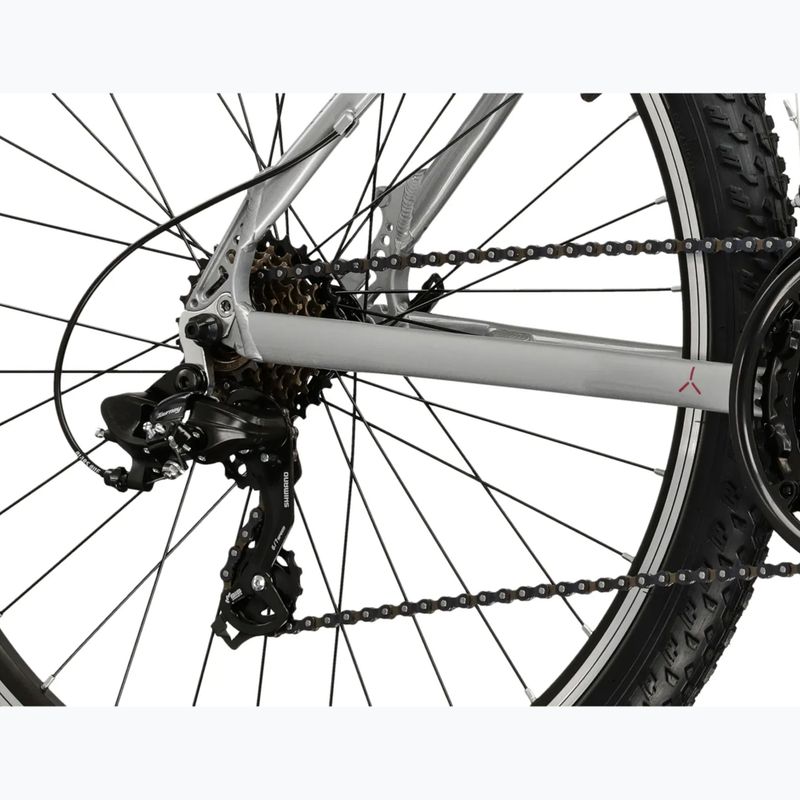 Női mountain bike KROSS Lea 1.0 silver/white/gloss 7
