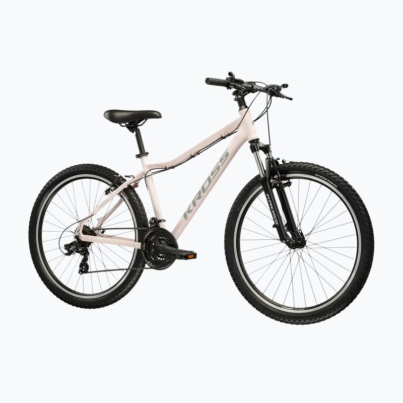 Női mountain bike KROSS Lea 1.0 pink/grey/matte 2