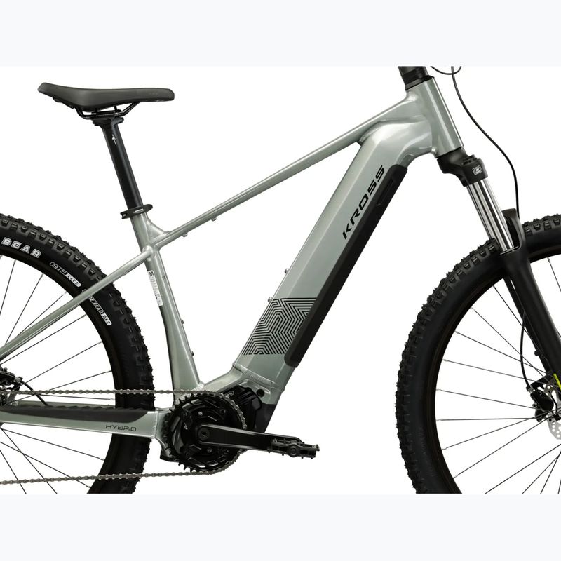 Elektromos kerékpár KROSS Influx Hyb 1.0 720Wh green/black/gloss 12